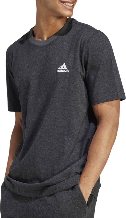 adidas Seasonal Essential Melange T-shirt Mannen - Maat XXL