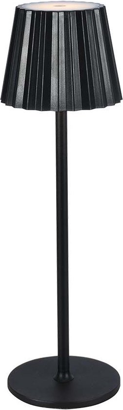 V-TAC VT-1028-B Oplaadbare tafellamp - IP20 - Zwarte behuizing - 1,5 watt - 150 lumen - 3IN1