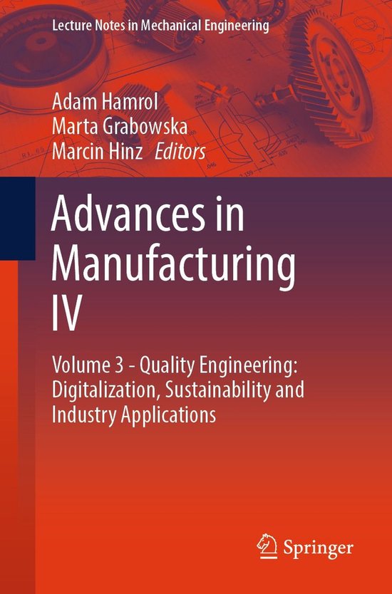 Engineering (R0) - Advances in Manufacturing IV - cover