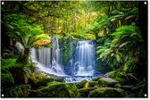 Affiche de jardin Jungle - Cascade - Australie - 120x80 cm - Jardin