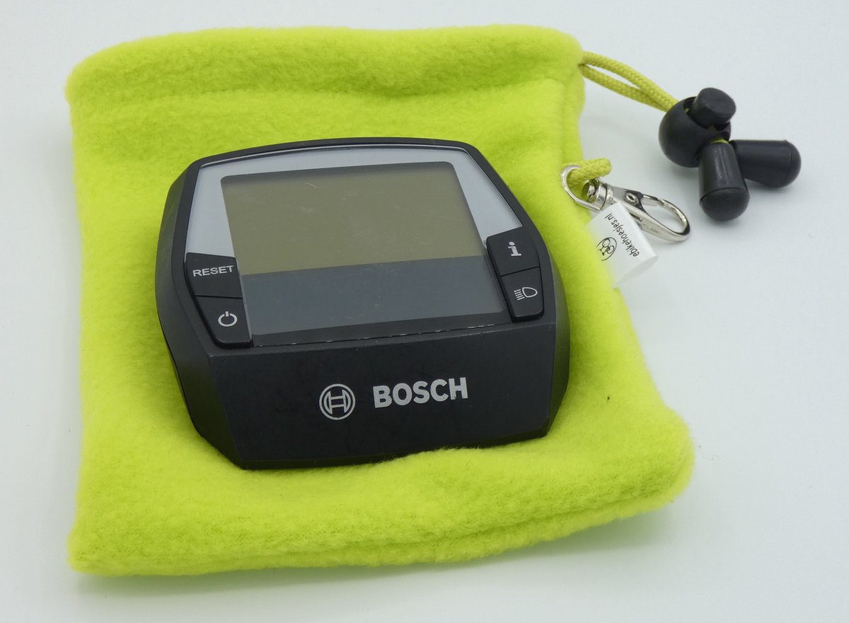Bosch ebike display L hoesje displayhoesje intuvia - Lime DLX - fleece