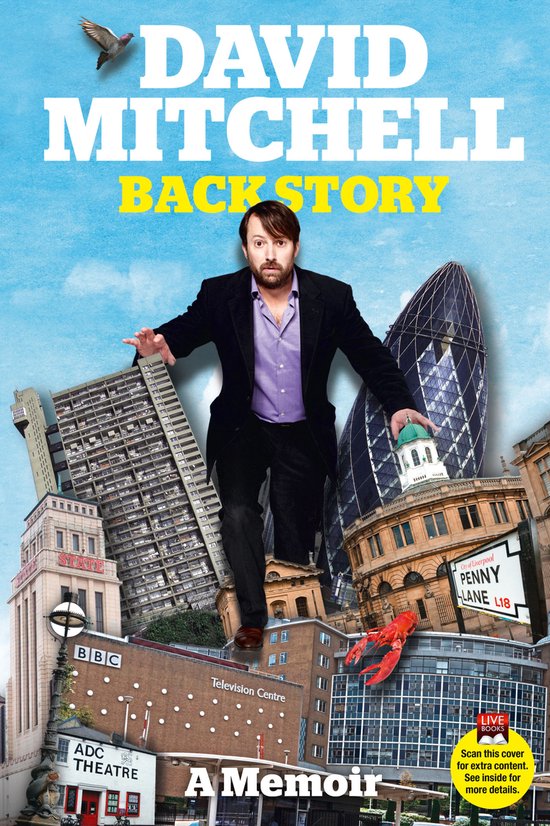 David Mitchell Back Story - cover