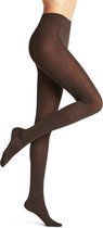 FALKE Softmerino dames panty - dark brown - Maat: 44-46