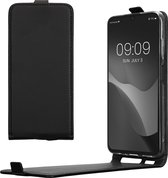 kwmobile hoesje geschikt voor Samsung Galaxy A05s - Flip cover met magnetische sluiting in zwart
