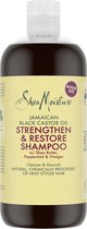 Shea Moisture Jamaican Black Castor Oil Strenghten & Restore Shampoo - 6 x 384 ml - Voordeelverpakking