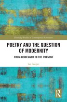 Routledge Studies in Contemporary Literature- Poetry and the Question of Modernity