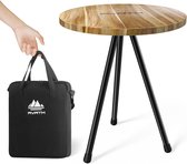 Opvouwbare Campingtafel Lichtgewicht Draagbare Kampeertafel - Origineel Teak - Perfect voor Outdoor Picknick en Strand camping table