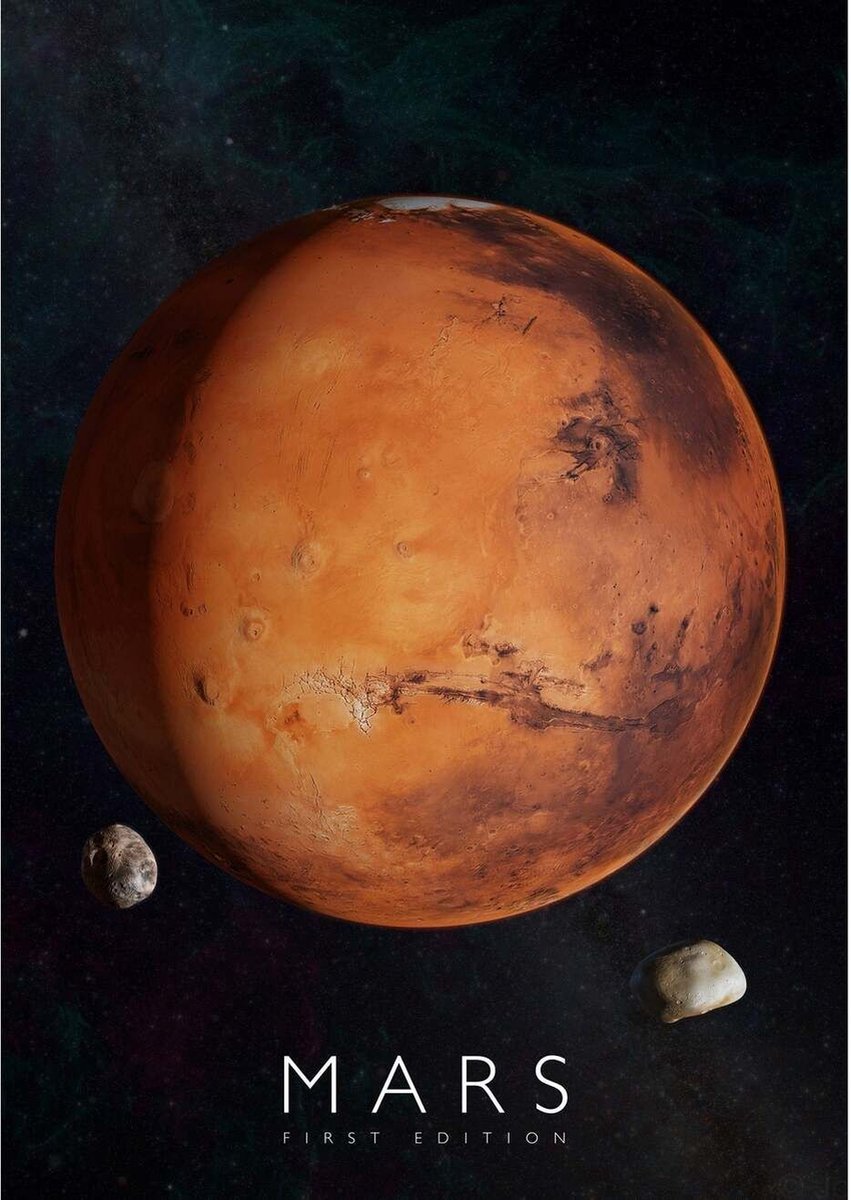 Curiscope Multiverse Interactieve Poster Mars