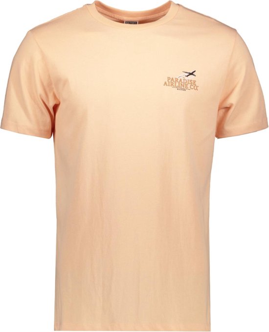 Kultivate T-shirt Ts Airline 2401020203 873 Peach Parfait Mannen Maat - M