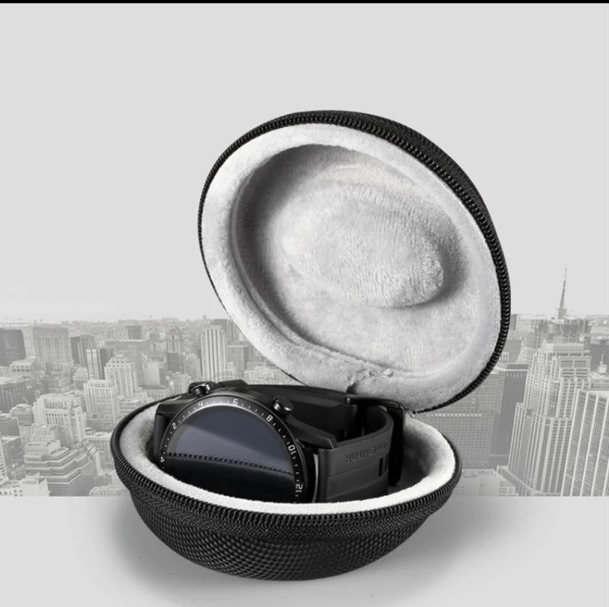 Waterdichte luxe horloge opberger - handig bij het sporten - en op reis - horloge doos - geschikt voor horloges en sieraden - sieraad - watch