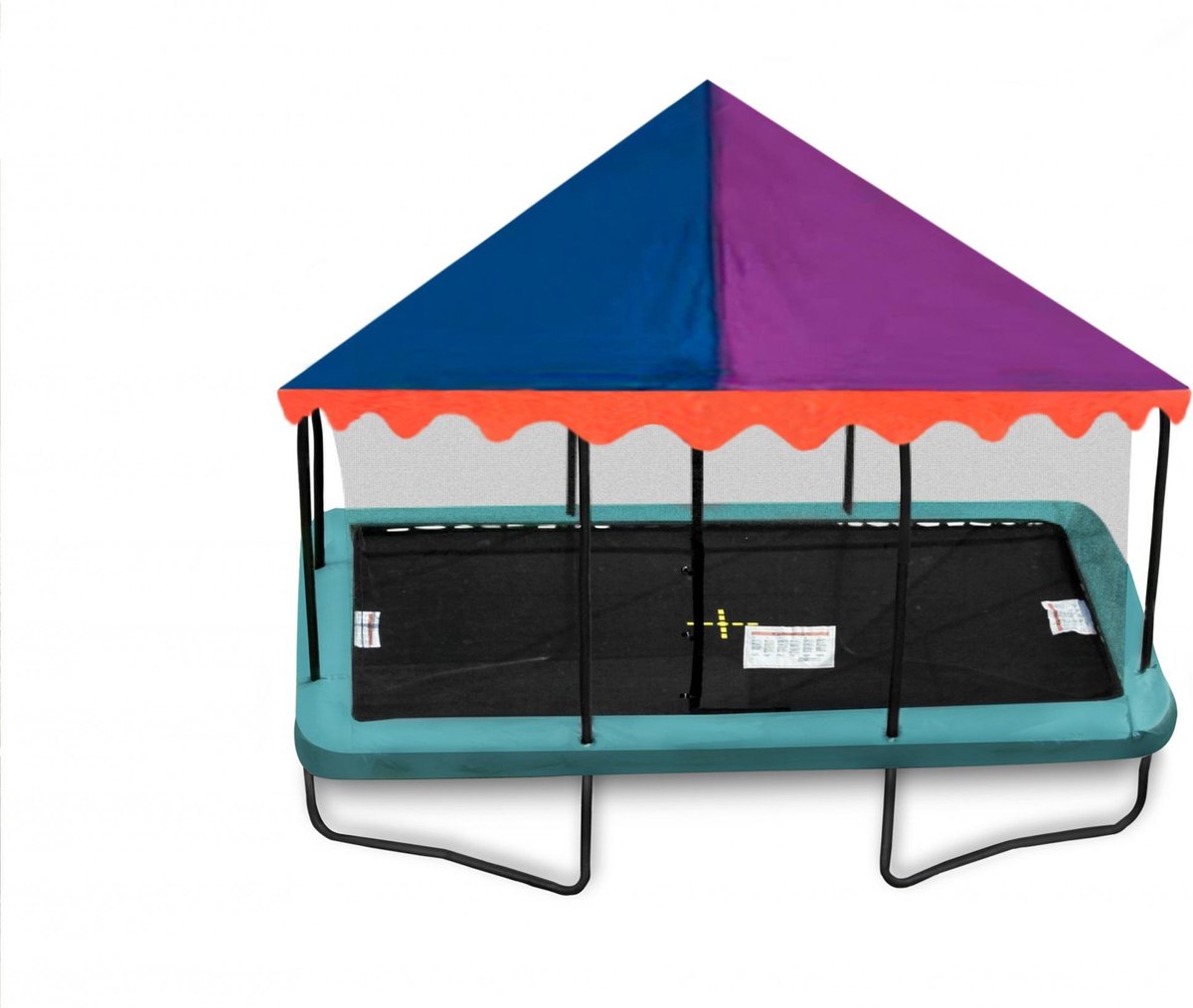 trampoline Canopy circus tent 1,83 x 2,74 meter 