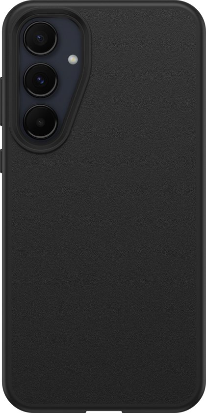 Zwarte OtterBox hoes met drievoudige cameralens.