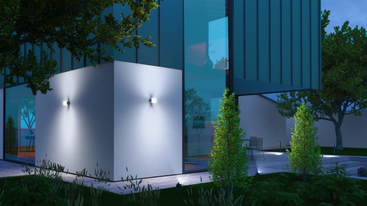 Steinel Lampe d'extérieur à détecteur L 835 LED iHF argent