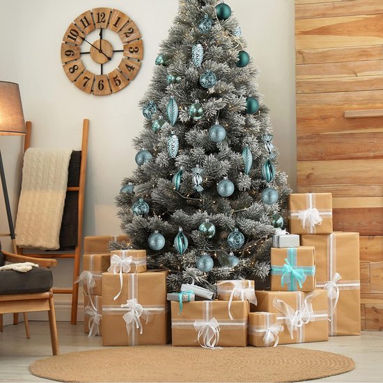 Download en print je favoriete Kerst kleurplaten! - Kleurplaat voor kerst boom decoraties