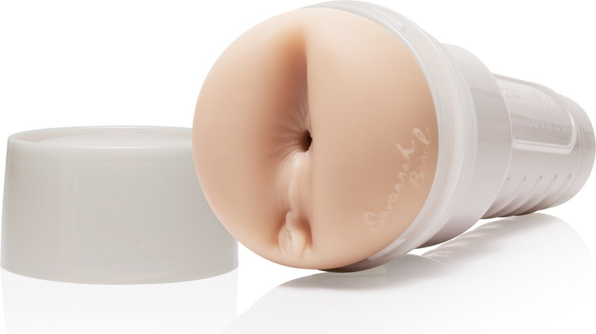 Goedkoopste Fleshlight Girls Savannah Bond Gold Sphincter (Butt) - SuperSkin masturbator, seksspeeltje, uiterst realistisch