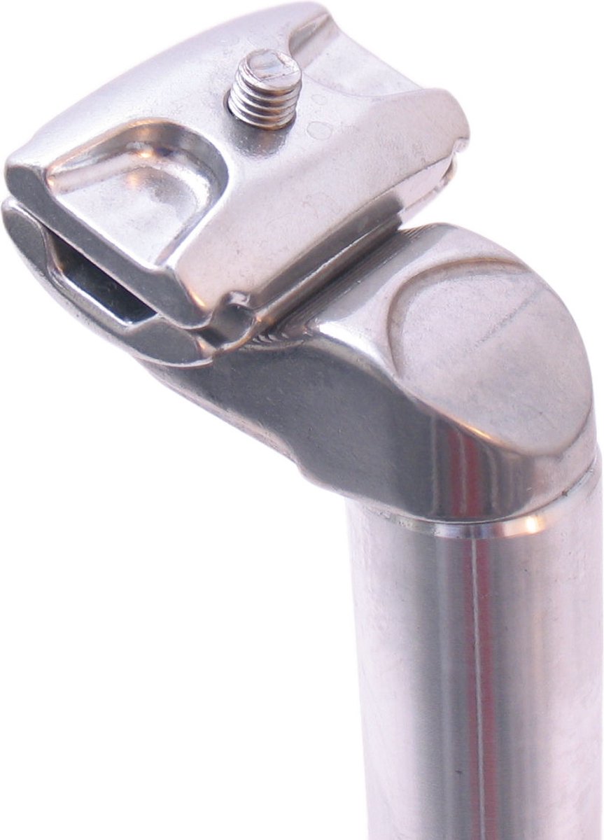 Zadelpen ATB ø30,8mm / 350mm aluminium - zilver
