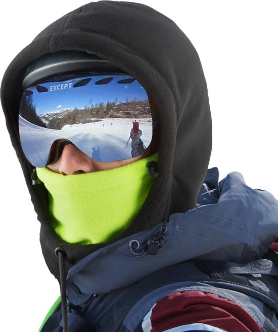 Skimasker Bivakmuts Voor Dames En Heren Winddicht Warm Hoofddeksel skimasker-bivakmuts-voor-dames-en-heren-winddicht-warm-hoofddeksel
