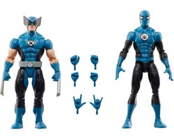 Hasbro Fantastic Four Marvel Legends Action Figure 2-Pack Wolverine & Spider-Man 15 cm Action Figuur