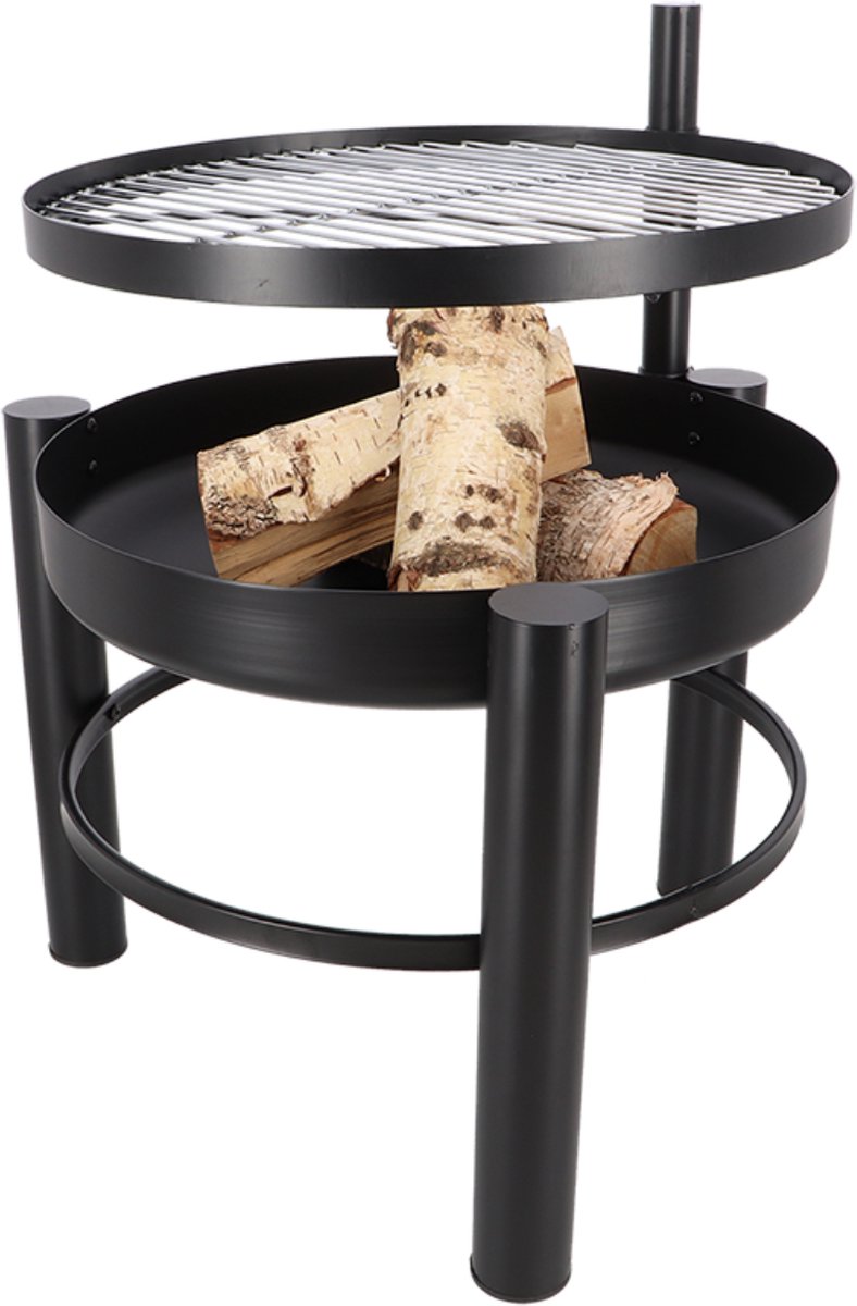 Esschert Design Vasque à feu avec grille L