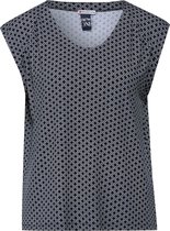 Street One Ltd QR Knit Look Top Maglietta Donna, Maglia In Tessuto Resistente Con Dettagli Esclusivi, Vestibilità Comoda E Look Casual Chic