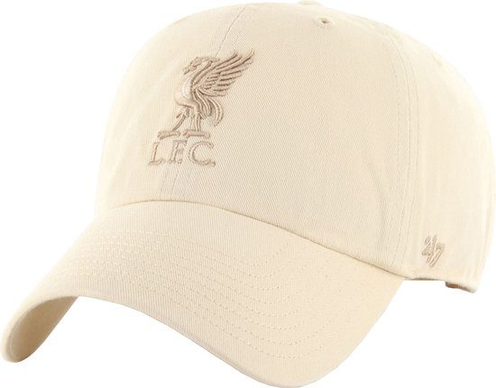 47 Brand FC Liverpool Clean Up Cap EPL-NLRGW04GWS-NTB, Homme, Beige, Casquette, taille: Taille unique