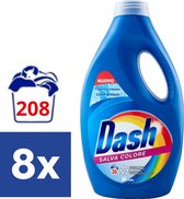 Dash Vloeibaar Wasmiddel Salva Colore - 8 x 1.430 l (208 wasbeurten)