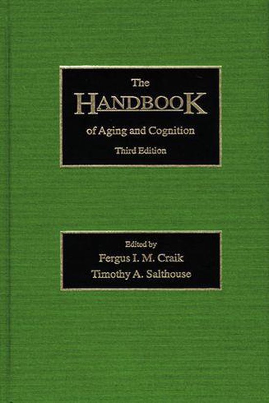 The Handbook of Aging and Cognition - cover