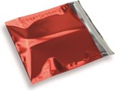 Folie Enveloppen - 160x160 mm - Rood - 100 stuks