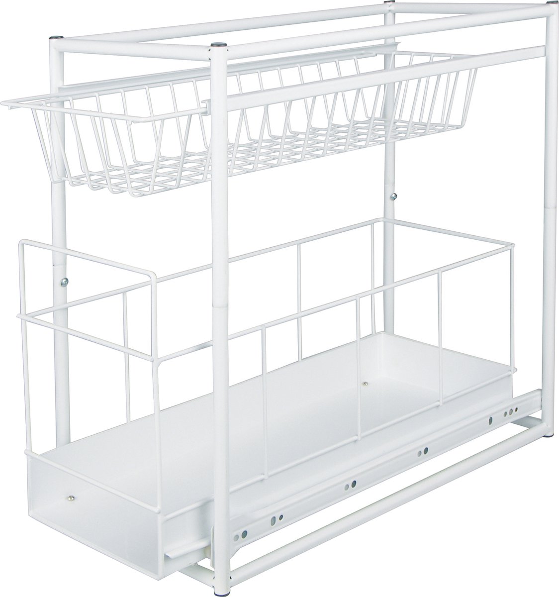 Haushalt 34045 Ladekast - 23 x 45 x 45 cm - Wit