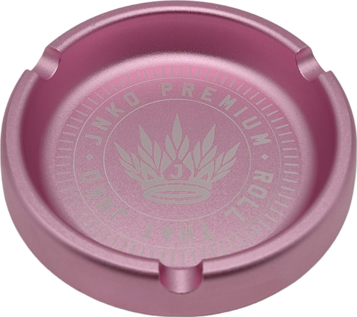 Metalen Luxe Asbak | Aluminium | Roze | 10cm | Cadeau Verpakking | JNKO