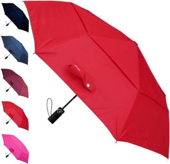 Berrybella Mini Paraplu Super Compact & Lichtgewicht, 8 Sterke Glasvezel Ribben Winddicht Reizen Paraplu voor Vrouwen, Past in Kleinste Handtas & Pocket, Zwart
