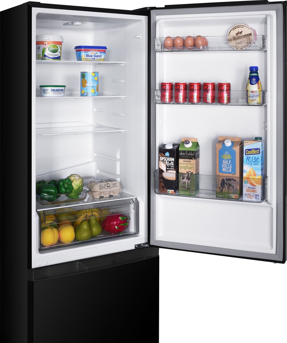Tomado TCR1850B - Koel-vriescombinatie - 315 liter - Energieklasse C - Supervriezen - Zwart — afbeelding 3