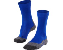 FALKE TK2 Cool anti-blaar dik lyocell functioneel materiaal wandelsokken heren blauw - maat 44-45