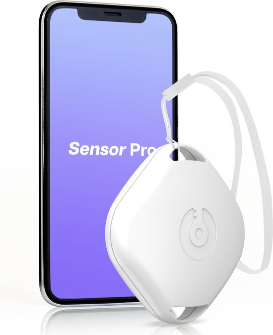 SensorPro - Smart Temperatuur Sensor - Met eigen App - Hygrometer - Luchtvochtigheid - Weerstation - Temperatuur Meter Binnen - Thermometer Buiten - 360 Living