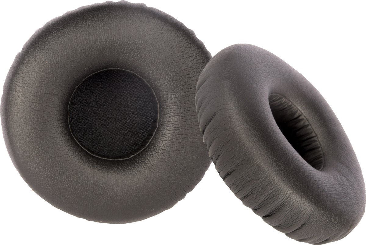 Somstyle Oorkussens Geschikt Voor JBL Synchros E40BT / E40 / S40 / T450 Koptelefoon - 2 Stuks - Zacht Foam - Eiwitleer - Zwart