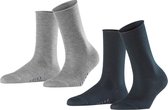 FALKE Active Breeze 2-Pack koelingseffect duurzaam lyocell multipack sokken dames veelkleurig - Matt 39-42