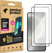 DUO-PACK - 2x Pantser Protect™ Glass Screenprotector Geschikt voor Samsung Galaxy S24 - Case Friendly - Premium Pantserglas - Glazen Screen Protector