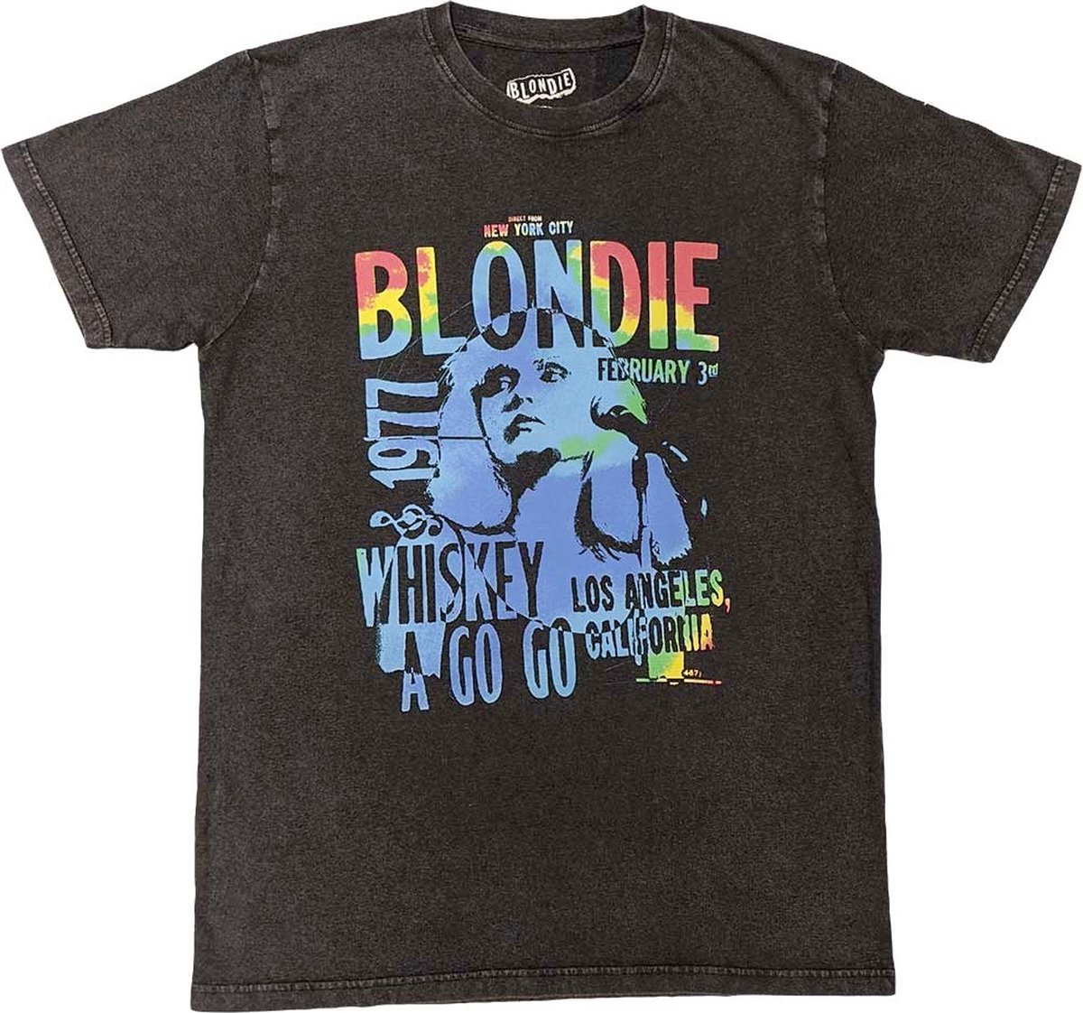 Blondie - Whiskey A Go Go Heren T-shirt - L - Zwart