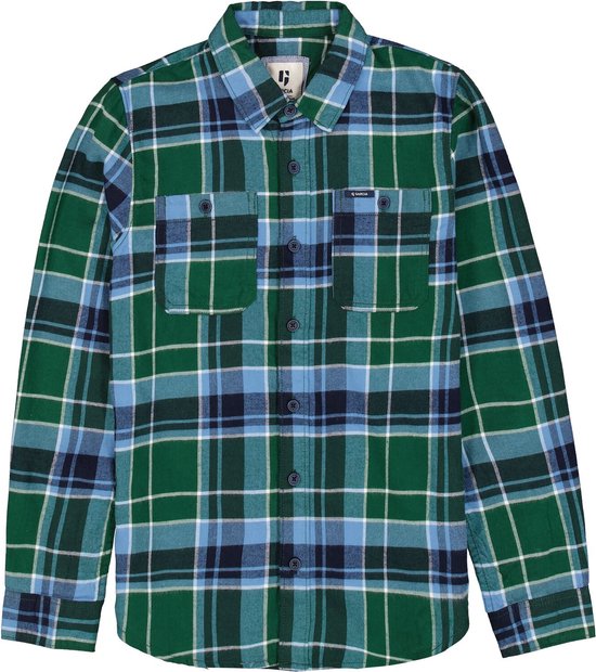 GARCIA Jongens Overhemd Groen - Maat 140/146