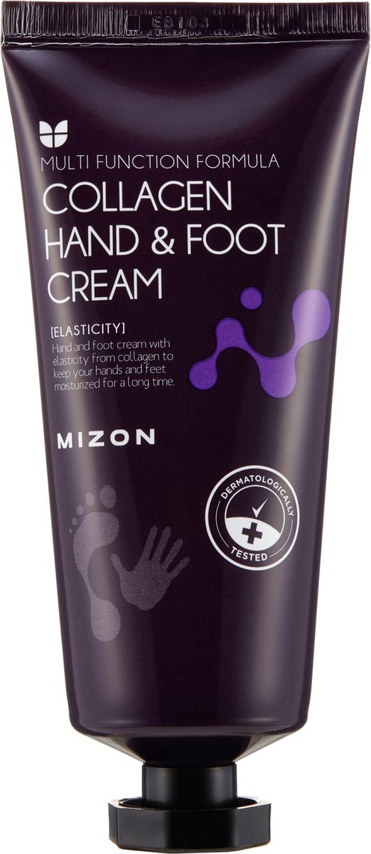 Mizon - Collagen Hand and Foot Cream - Krém na ruce a nohy s mořským kolagenem