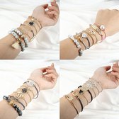 Luxe Armbandenset - Romantisch Moederdag Cadeau voor Mama: Betoverende Sieraden Geschenkset voor Vrouwen