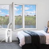 Portable Air Conditioning Window Set 25 x 92 cm Sealed Windows Insulated Windows Suitable for All Portable Air Conditioners