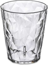 Koziol - Superglas Club No. 01 Glas 250 ml Set van 4 Stuks Luxury Light Grey - Thermoplastic - Grijs