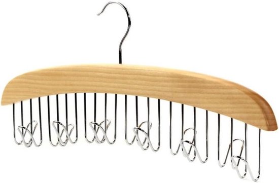 Foto: Multifunctionele opberg hang rekje riemen stropdassen multifunctionele en intelligente kastorganizer garderobehangers 12 sleuvel kast organiser multifunctionele pantalonhanger