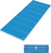 4-in-1 strandmat, opvouwbare isolerende campingmat, 190 cm x 60 cm, waterhangmat voor zwembad en strand, gewatteerd kussen voor ligstoel, comfortabel ligbed