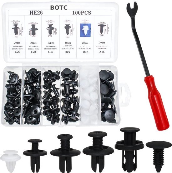 Foto: Assortiment e clips 300 pcs fd6005