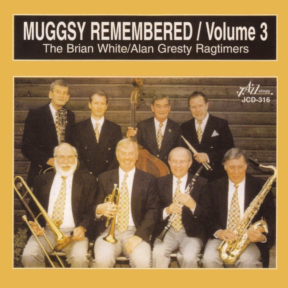 Brian White & The Alan Gresty Ragtimers - Muggsy Remembered Volume 3 (CD)