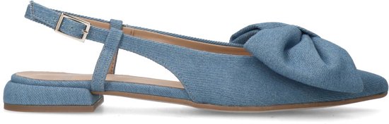 MANFIELD X INTERIEUR VAN MIES - Dames - Interieurvanmies - Denim slingbacks met strik - Maat 39