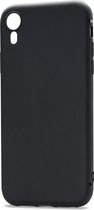 Xccess Invisible Thin Telefoonhoesje geschikt voor Apple iPhone XR Hoesje Flexibel TPU Extra Dun Backcover - Zwart