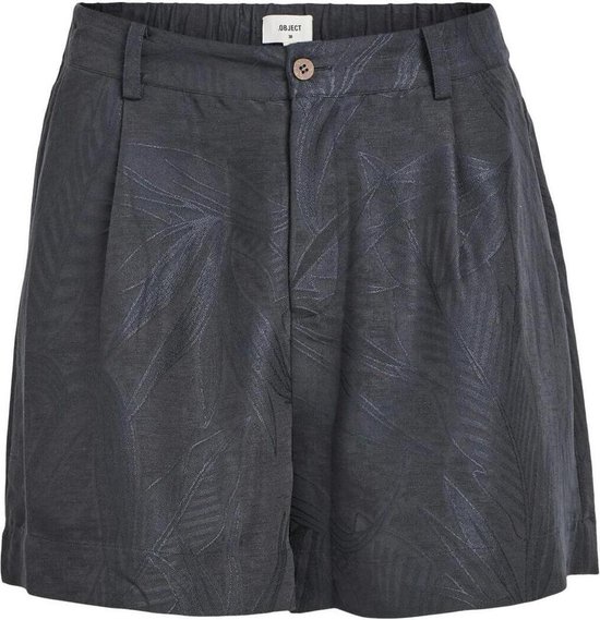 Object Pants Objhannima Hw Shorts 132 23044062 Noir Femme Taille - W40